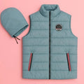 1 Pc Men's Parashute Printed Sleeveless Jacket's