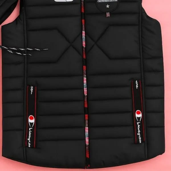 1 Pc Men's Parashute Printed Sleeveless Jacket's